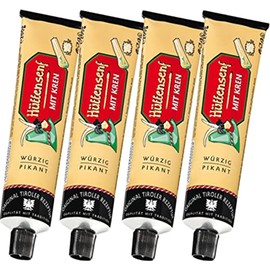 Mautner Markhof hut mustard with horseradish 4 x 200 g, Mautner/Austria