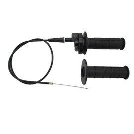 Throttle Handle Grip, Throttle Grips Twist, Handlebar Throttle Twist Grips, Throttle Twist Grips, Motorbike Grips Rubber Handlebars, for 110cc 125cc Pitbike Motorcycle Dune Buggie