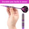 ZZJTPA Soft Tip Darts Set of Seven Colours Electronic Darts