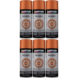 Sherwin-Williams Company Duplicolor High Performance Matte Copper Wheel Paint (12 oz) - 6 Pack, 12 Ounces