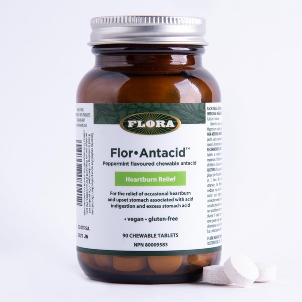 Flora Health Flor-Antacid - For the Relief of Occasional Heartburn