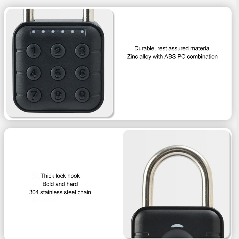 Password Lock Reliable Safe Stylish Look Rugged Easy Operation for