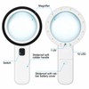 Handheld Magnifying Glass with LED Lights and UV Light for