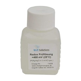 Well Solutions Redox Buffer Solution 468 mV or 475 mV (at 25 °C) / 50 ml/for Calibration and Storage of Redox Electrode/for Automatic Dosing System
