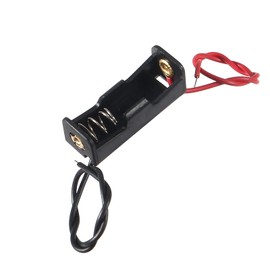 DORHEA 15PCS 12V 23A Battery Holder A23 Battery Case with Wires Battery Spring Clip Holder Box