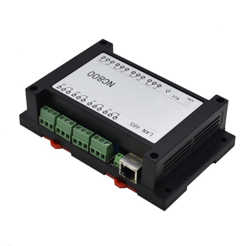 Peakloong RJ45 IP 8-Channel Relay Control Module, 10A Remote and