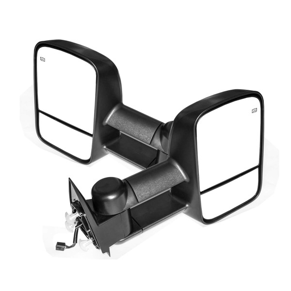 SUPDM Pair Tow Mirrors Compatible with 1999-2002 Chevy Silverado GMC