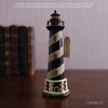 Hosley 8 Inch Tall Tabletop Resin Lighthouse Blinking Tower Light