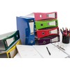 Durafile Lever Arch File, Red File, 'Ergonomic Curved Spine' Single