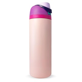 EASYTAO Termo Acero Inoxidable 32OZ, Dos Maneras de Beber, Térmica de Botella con Pajita para Deportes y Viajes, Doble Pared y Tapa Hermética Antigoteo, con Asa para Transportar (Rosa, 32OZ/946ML)