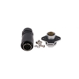 ZBLZGP HP20 Waterproof Aviation Connector Electrical Cable Plug and Socket for RV Solar LED Light Connector (8pin, Male + Female)