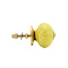 Rasiya Art Yellow Drawer Ceramic Knobs - Handmade Ceramic Dresser