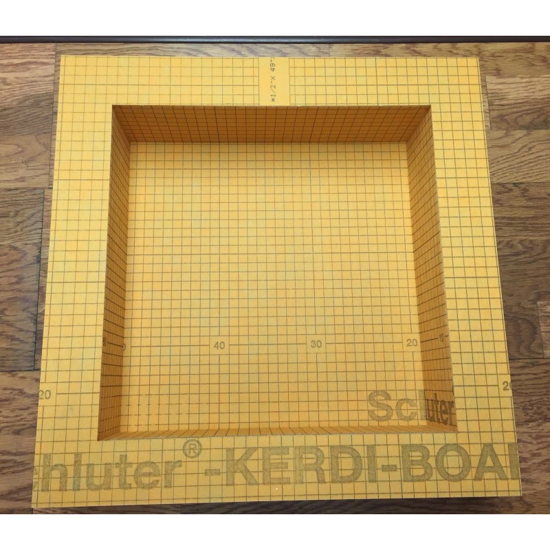 Schluter Kerdi Shower Niche 12"x12"