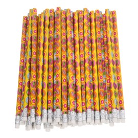 Operitacx Bleistifte Zum Thema Ostern: 50 Stück Holz-briefpapier Mit Radiergummi Mathe-bleistifte Für Kinder Schulbedarf Feiertagsdekoration