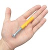 18 PCS Heavy Hex Self Tapping Screws and Nylon Expansion