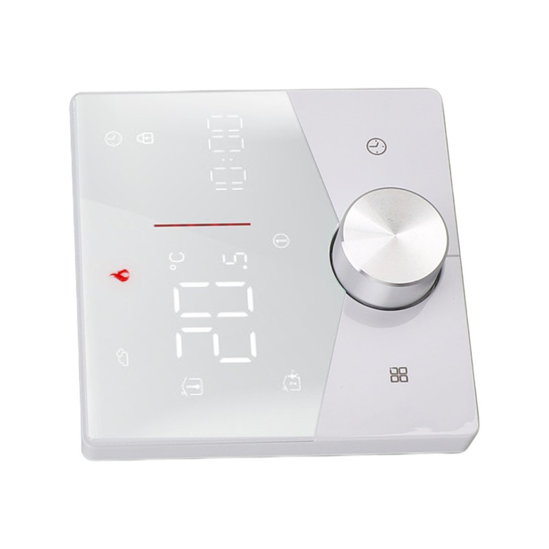 Smart Thermostat Knob Design LCD Color Display Panel Digital Thermostat