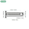 M METERXITY 10-Pack Single Hole Clevis Pins, M4 x 16mm