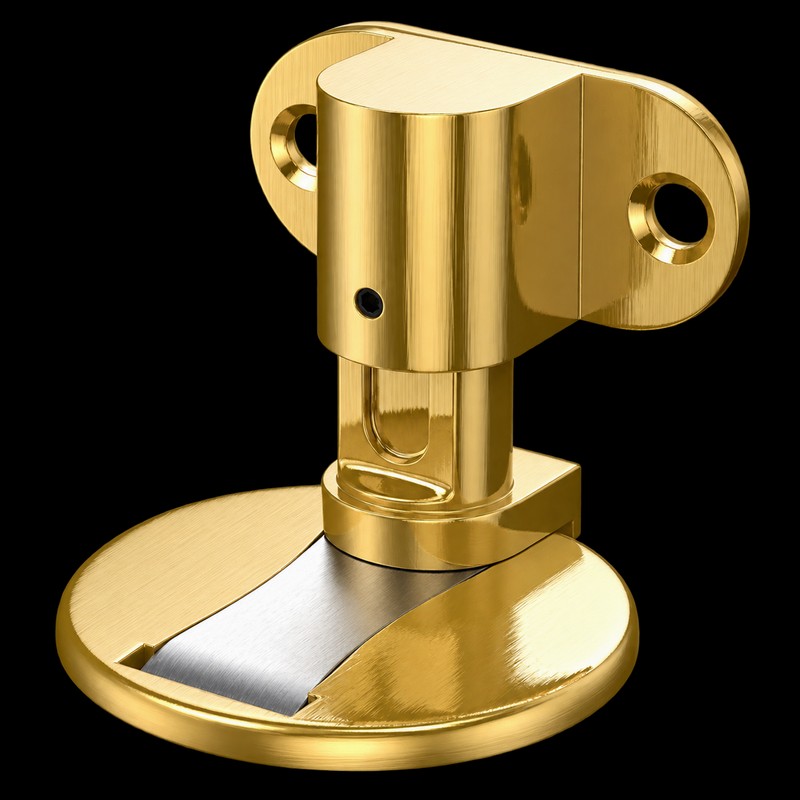 Adjustable Magnetic Door Stopper for Home & Bathroom – Stainless