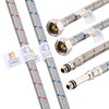 Home Range 2X M10 x 1/2, |9 Lengths|200mm Flexible Tap