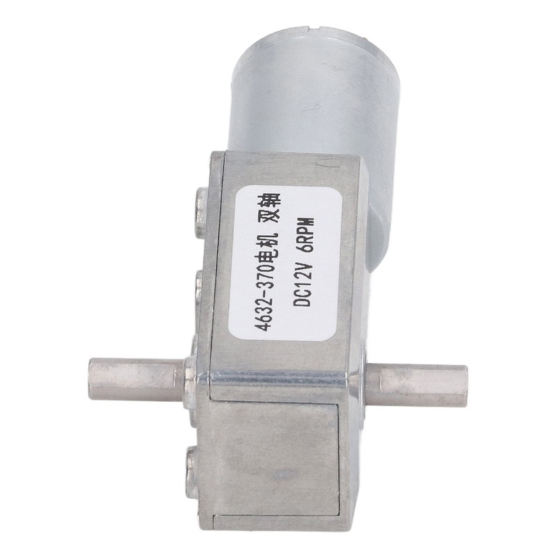Turbo Worm Geared Motor 2 Shaft High Torsion Micro Gearbox