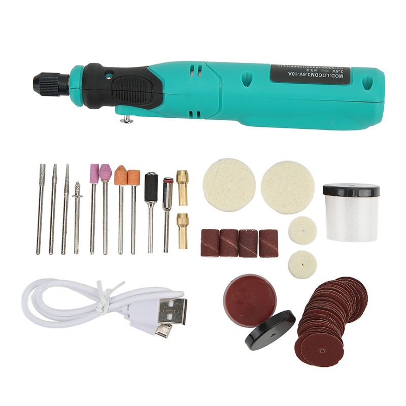 Jewelry Drill USB Charging 3 Levels Speed Regulation Cordless Design