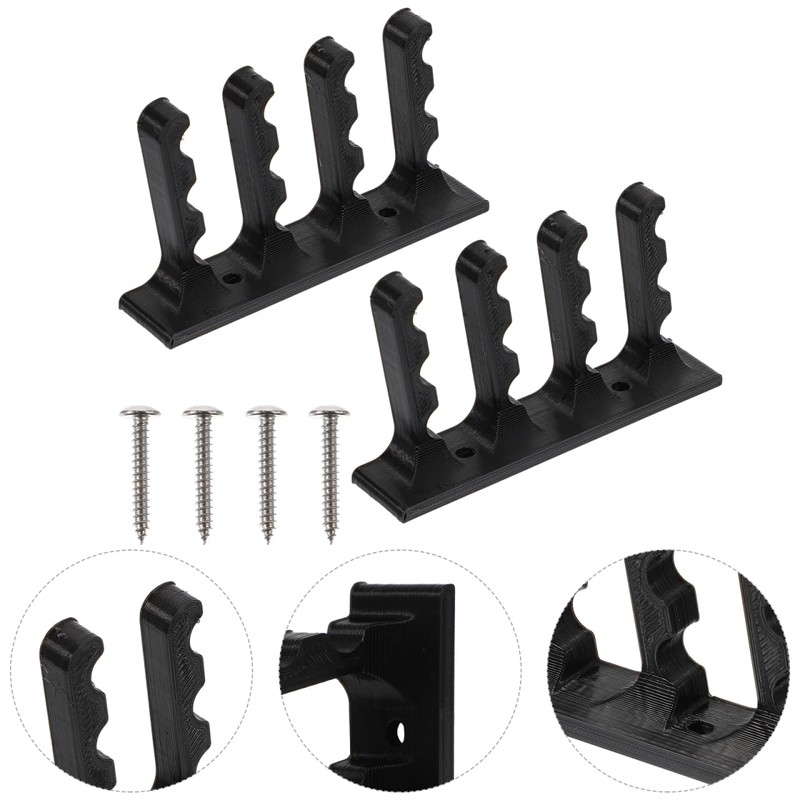 Gogogmee Pack of 2 Wall Mount and Bow with Screws,