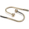 Harrms Curtain Holdbacks 2pcs, Brass Curtain Hold Backs Metal Tie