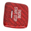 Engine Push to Start Button Cover Carbon Fiber Start Switch
