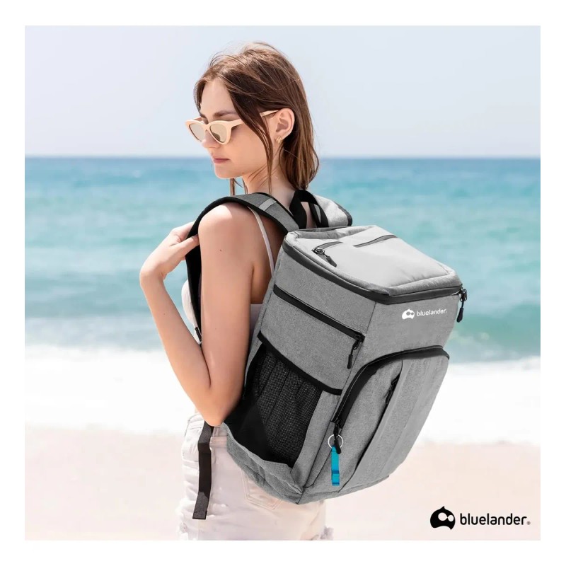 Mochila Hielera Térmica Aislada Portatil 27 Lt Frio Caliente