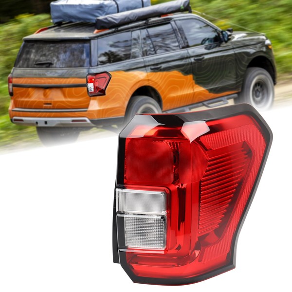 Duolctrams Halogen Tail Light Lamp Assembly Compatible for 2022-2024 Ford