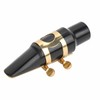 Tenor Saxophone Mouthpiece Kit Mouthpiece with Plastic Cap Cleaning Brush