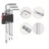 NTEK 9 Pcs Metric Hex Key Set, Allen Key Set