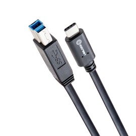 Syba IO Crest SY-CAB20193 USB Type C to USB 3.1 Standard-B Cable, Black