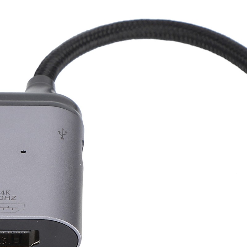 TypeC to HD Multimedia Interface PD/Data Male Short Cable 3