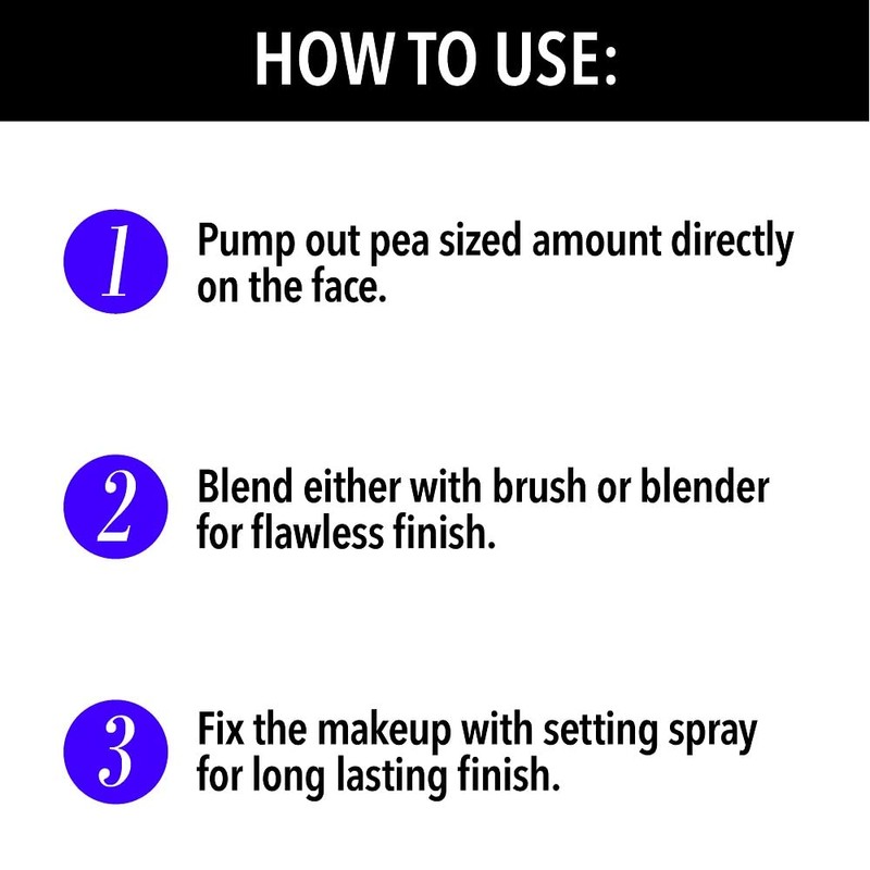 Blue Heaven HyperMatte Foundation, 103 Natural Sand, 30 ml