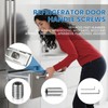 NBPLUS W11366418 Refrigerator Freezer Door Handle Mounting Set Screw Fridge