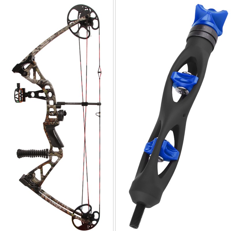 Archery Arrow Bow Stabilizer Shooting Resonance Chamber Absorb Noise Vibration