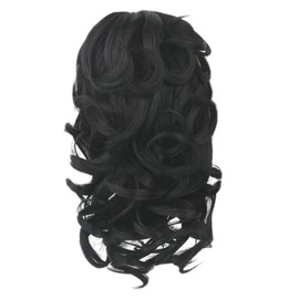 Baluue Ponytail Wig Claw Clip for Hair Extensions Curly Synthetic Hair Wig Jaws Clamp Accessories for Women Girls