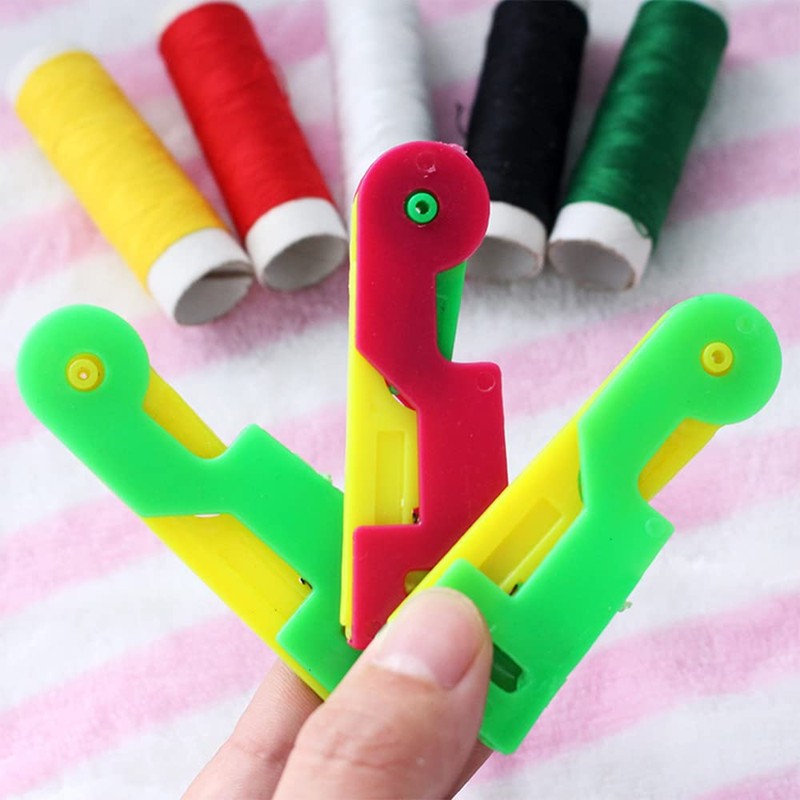 6 Pcs Needle Threaders Sewing Needles Automatic Needle Threader for