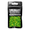 SPRINKLY - Matt Sugar Strands - Yellow & Dark Green