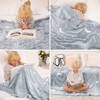 Inhand Glow in the Dark Stars Blanket for Girls Boys
