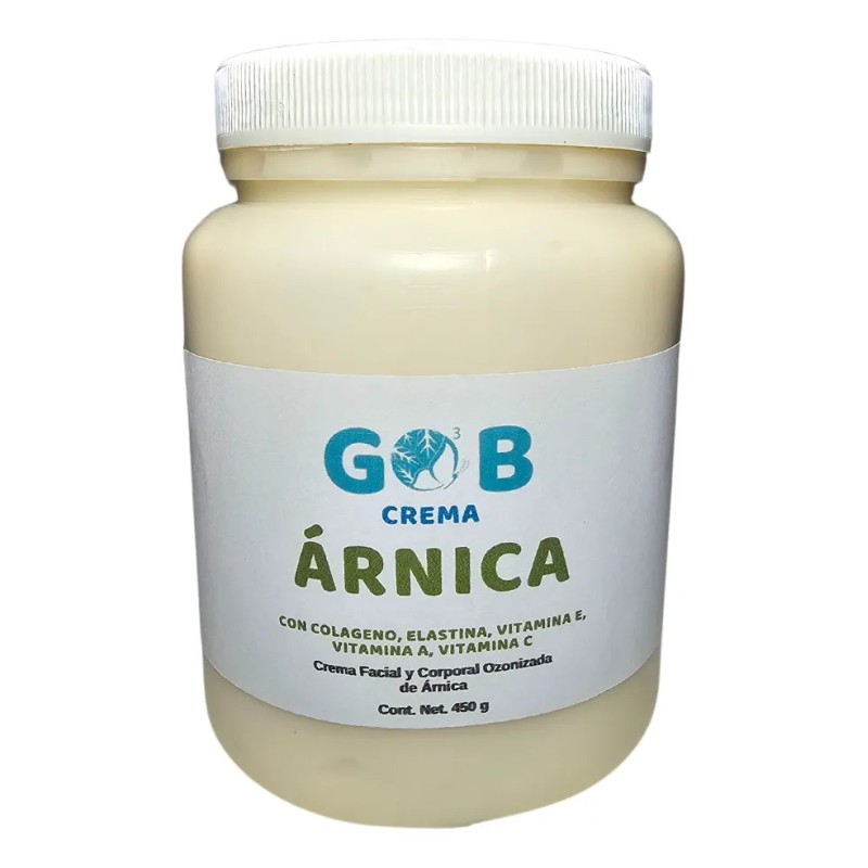 Crema De Arnica Ozonizada - Gob - 450 G