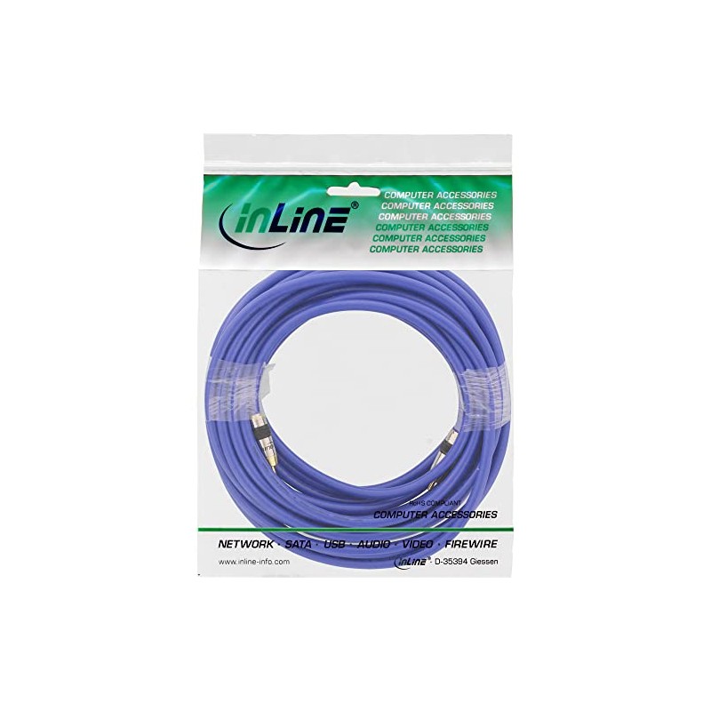 InLine RCA Cable 1x RCA Male / Male 10 m