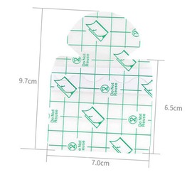 COLLBATH 20-piece Pack Foot Patch Moisturizing Heel Pads Heel Stickers for Dry Skin Schisis Sticker Pad for Shoes