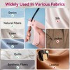 Aisoso Stitch Gun for Clothes, Pink Handheld Stitching Gun Quick