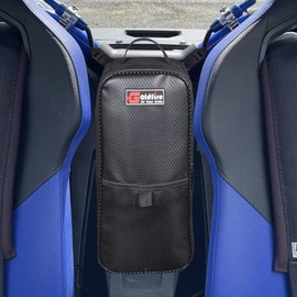 Hutexico Center Bag for Talon 1000 Accessories, Black Center Seat Storage Bag Between Seat Shoulder Bag For Talon 1000R 1000X 1000X4 2019 2020 2021 2022 Easy to Carry (Black)