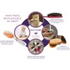 Rock & Ruddle Soft White Natural Boar Bristle Hairbrush for