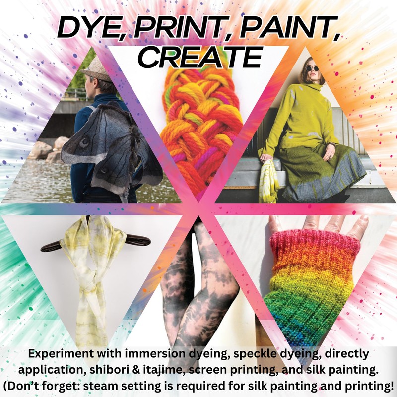 Jacquard Acid Dye for Wool, Silk and Other Protein Fibers,