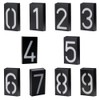 Solar Power LED Light Sign House Hotel Door Address Plaque