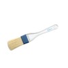 Cuisena Pastry Brush, 1"/2.5cm Wide Brush, Clear Plastic Ergonomic Handle,